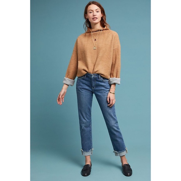 Pilcro and the Letterpress Denim - Pilcro and the Letterpress Slim Boyfriend Jeans 26